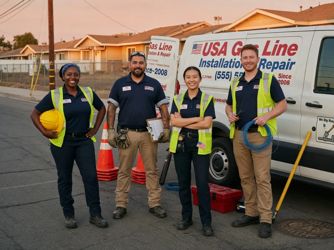 Gas Line Installation company in Alleene, AR